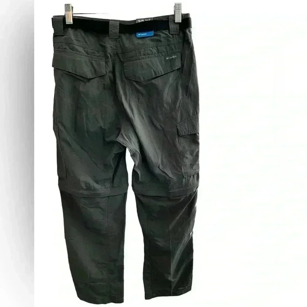 Columbia Convertible Pants Men's 30 x 30 Green Omni Shade Sun Protection Hiking - Picture 2 of 9